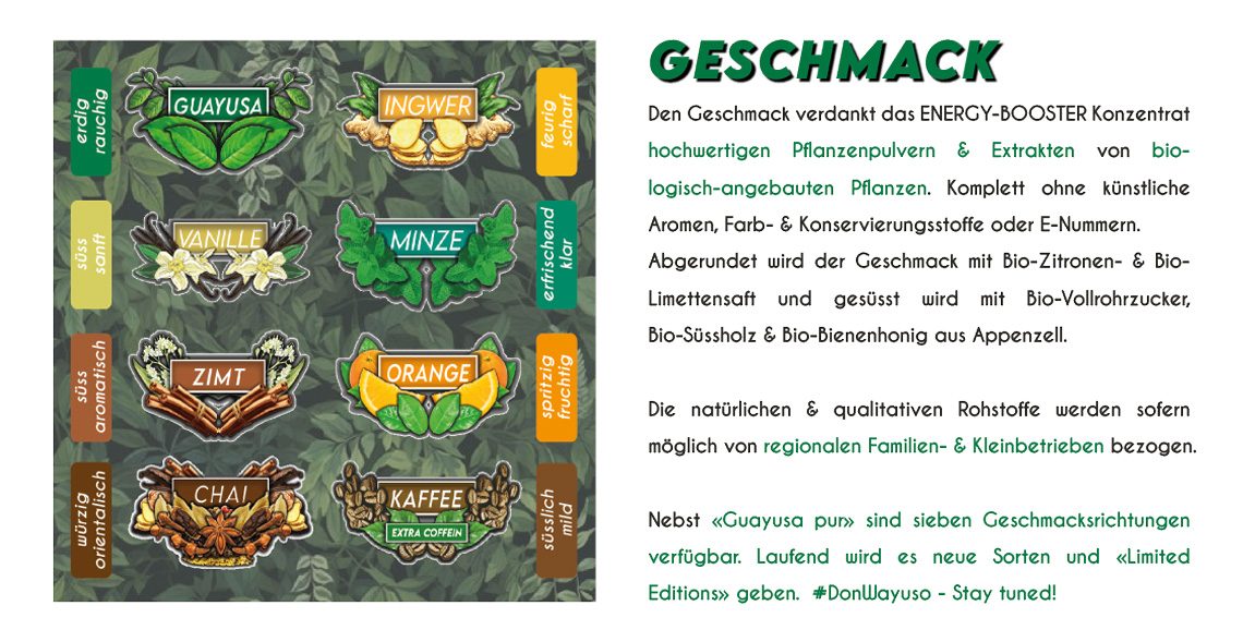 DonWayuo Web Geschmack - Don Wayuso - POWER OF NATURE