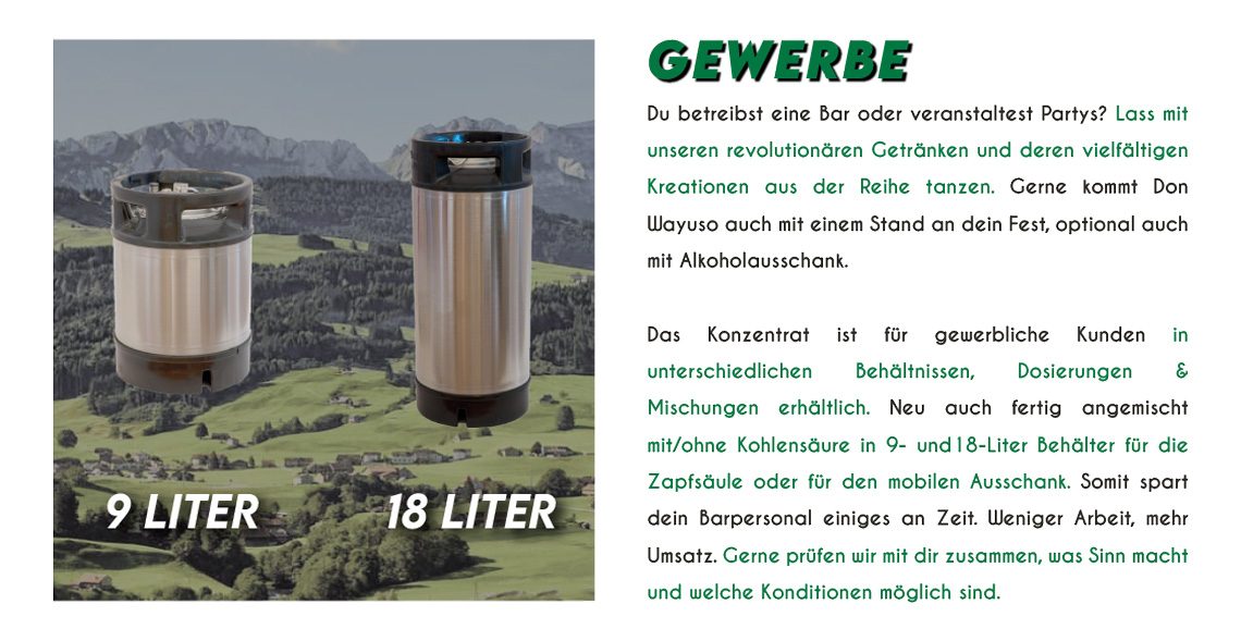 DonWayuo Web Gewerbe - Don Wayuso - POWER OF NATURE