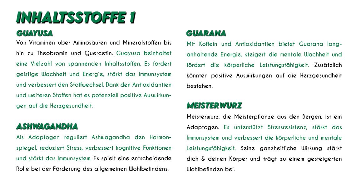 Schnupfpulver Einzelseiten Inhaltsstoffe 1 web - Don Wayuso - POWER OF NATURE