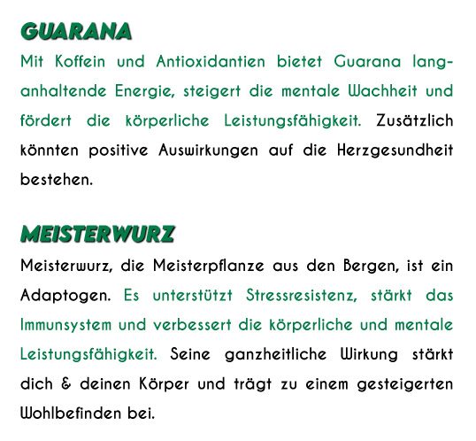 Schnupfpulver mobil Inhaltsstoffe 1 2 - Don Wayuso - POWER OF NATURE