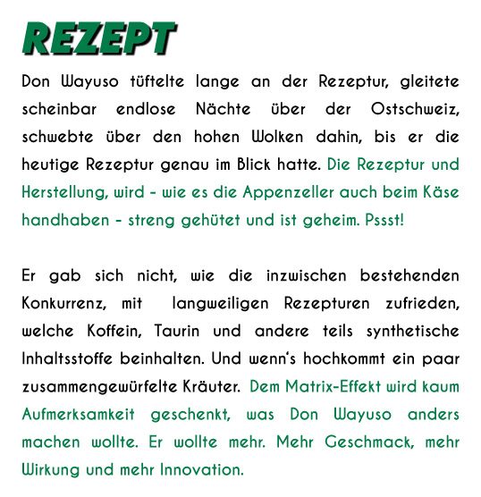 Schnupfpulver mobil Rezept - Don Wayuso - POWER OF NATURE