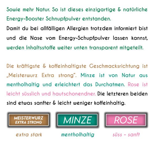 Schnupfpulver mobil Rezept 2 - Don Wayuso - POWER OF NATURE